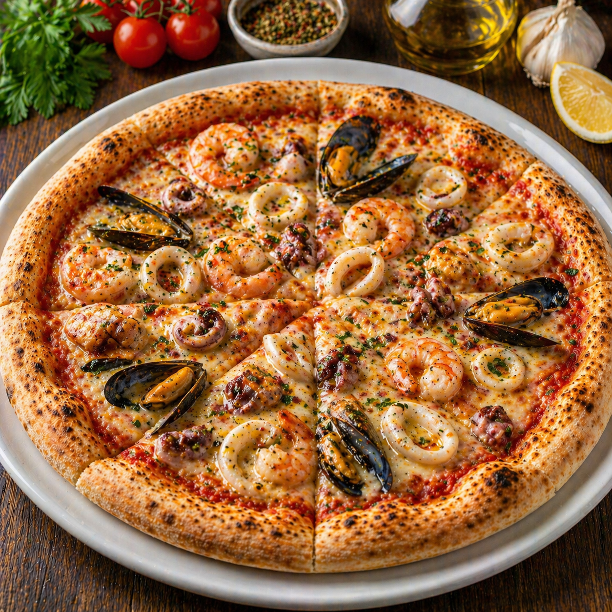 PIZZA FRUTTI DI MARE 470gr